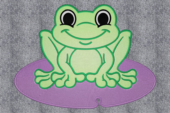 Cute Frog Embroidery Design Review
