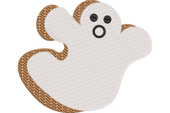 Spooky Cookie Embroidery Design